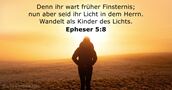 Epheser 5:8