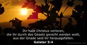 Galater 5:4