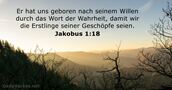 Jakobus 1:18