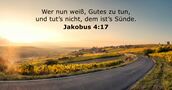 Jakobus 4:17