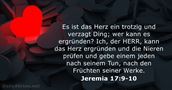 Jeremia 17:9-10