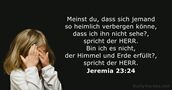 Jeremia 23:24