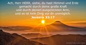 Jeremia 32:17