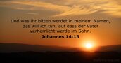 Johannes 14:13