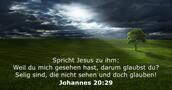 Johannes 20:29