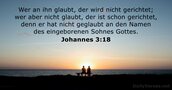 Johannes 3:18