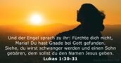 Lukas 1:30-31