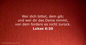 Lukas 6:30