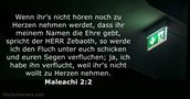Maleachi 2:2