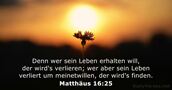 Matthäus 16:25
