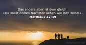Matthäus 22:39