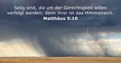 Matthäus 5:10