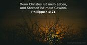 Philipper 1:21