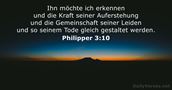 Philipper 3:10