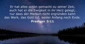 Prediger 3:11