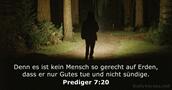 Prediger 7:20
