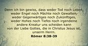 Römer 8:38-39