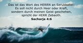 Sacharja 4:6