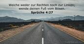 Sprüche 4:27