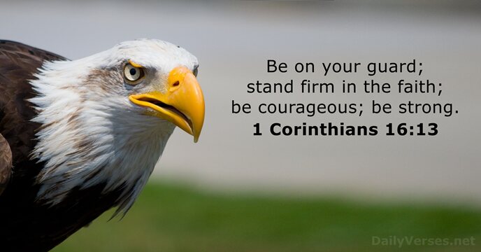 1 Corinthians 16:13