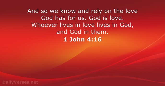 1 John 4:16