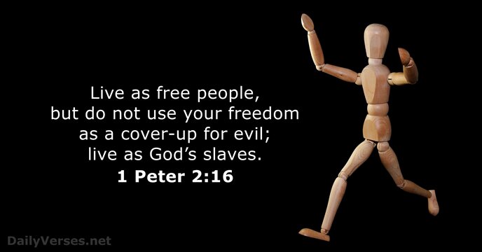 1-peter 2:16