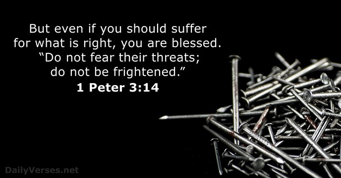 1 Peter 3:14