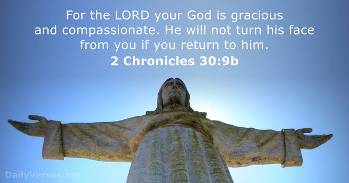 2-chronicles 30:9b