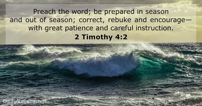 Image result for 2 timothy 4:2