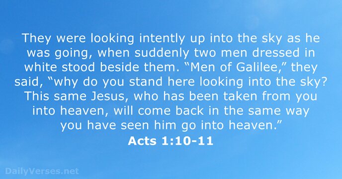 acts 1:10-11
