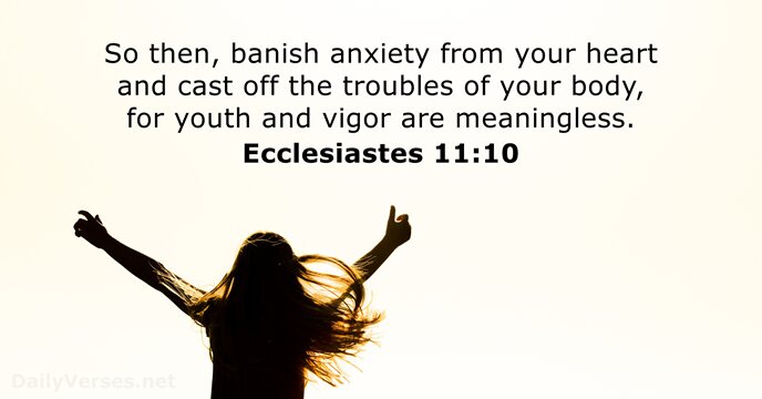 Ecclesiastes 11:10