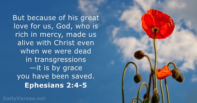 Image result for ephesians 2 4-5