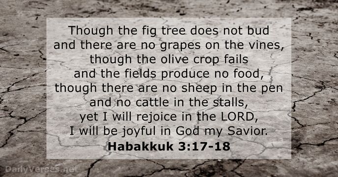 Habakkuk 3:17-18