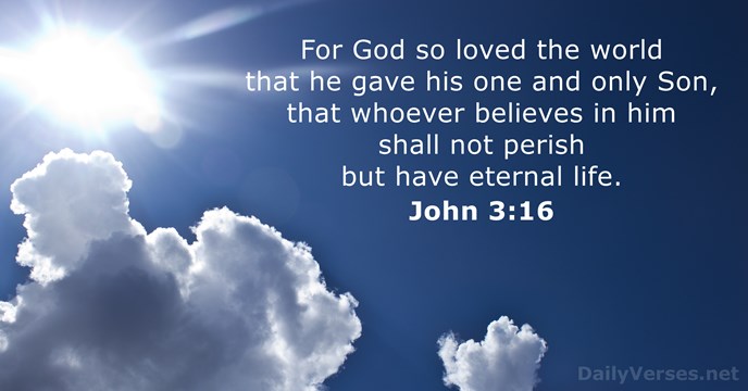 Image result for John 3:16