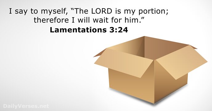 lamentations 3:24
