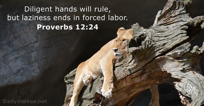 proverbs 12:24
