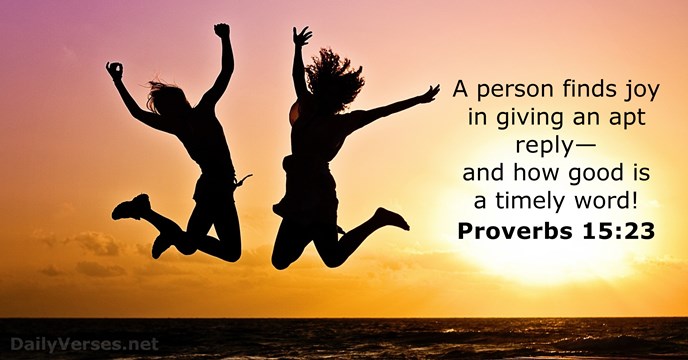 proverbs 15:23