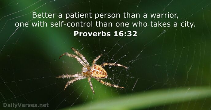 Proverbs 16:32