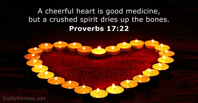 proverbs 17:22