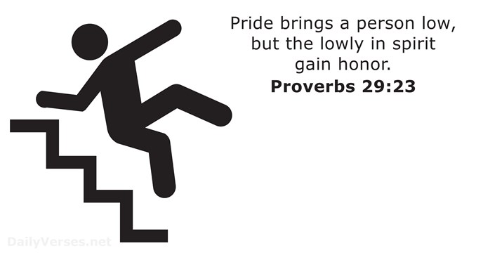 proverbs 29:23