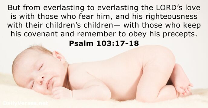 Psalms 103:17-18