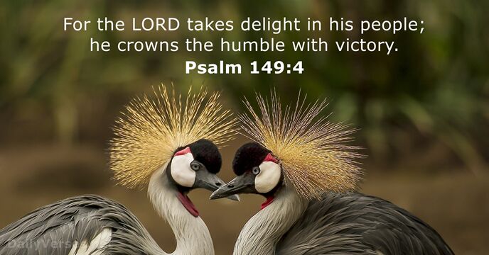 Psalms 149:4