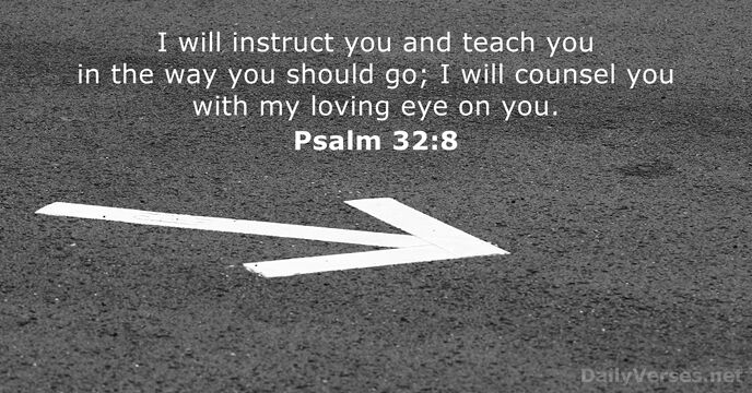 psalms 32:8