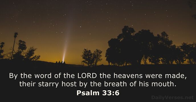 Psalms 33:6
