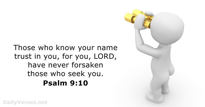 psalms 9:10