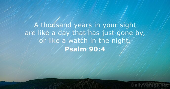 psalms 90:4