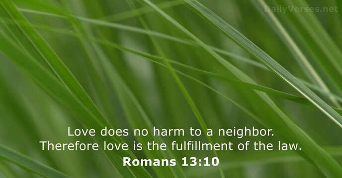 romans 13:10