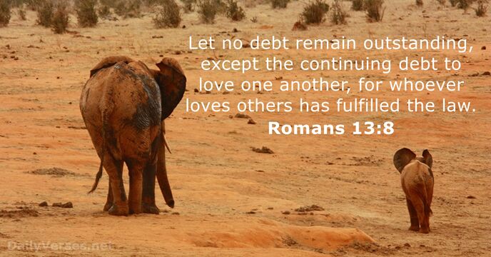 romans 13:8