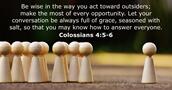 colossians 4:5-6