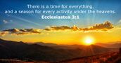 ecclesiastes 3:1